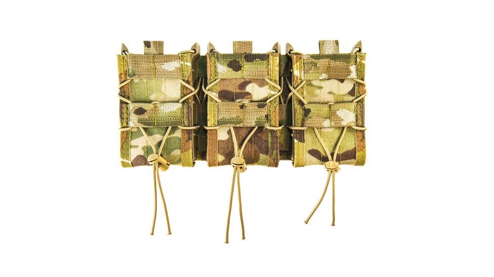 High Speed Gear Triple TACO Shingle Rifle Magazine Pouches, MultiCam, 45TA00MC