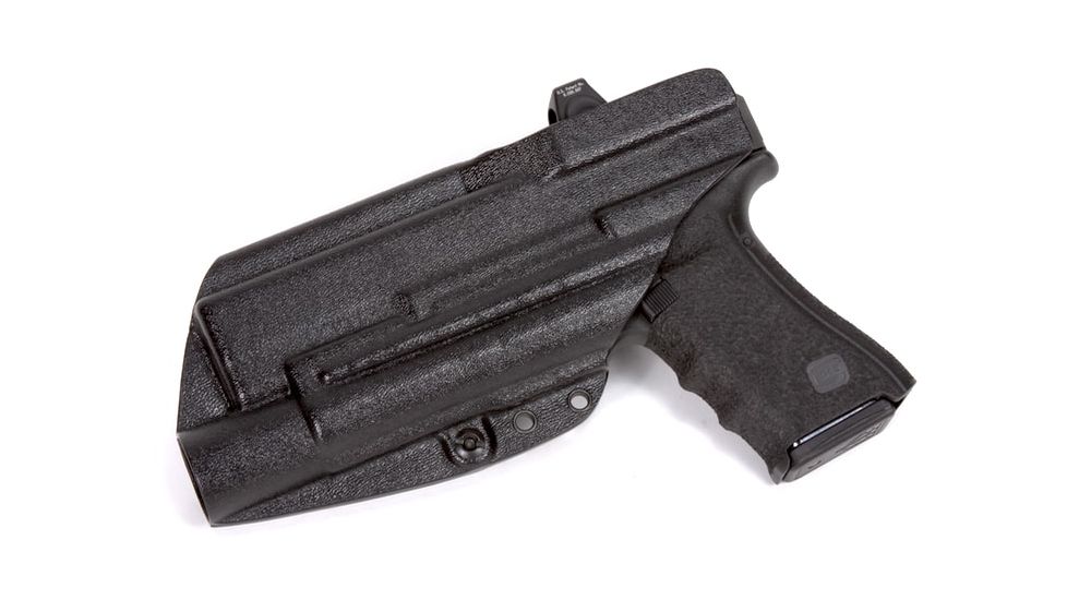 High Threat Concealment Glock Spektre IWB Light-Bearing Pistol Holster for Surefire X300A-Right Handed, Black, HI2-GL903-R-3-S3A-DO-BL