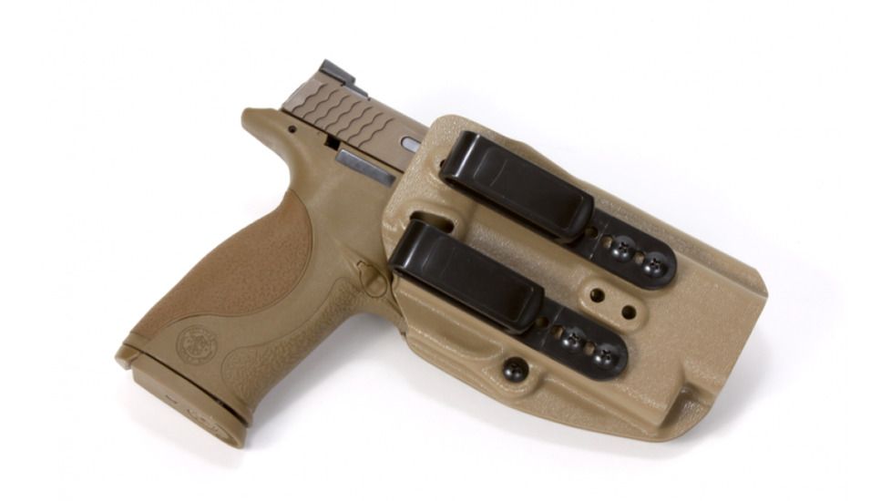 High Threat Concealment Sig Sauer Spektre IWB Pistol Holster - Right Handed Full Size P250 / P320, Flat Dark Earth, HI2-SS320-R-DO-FDE