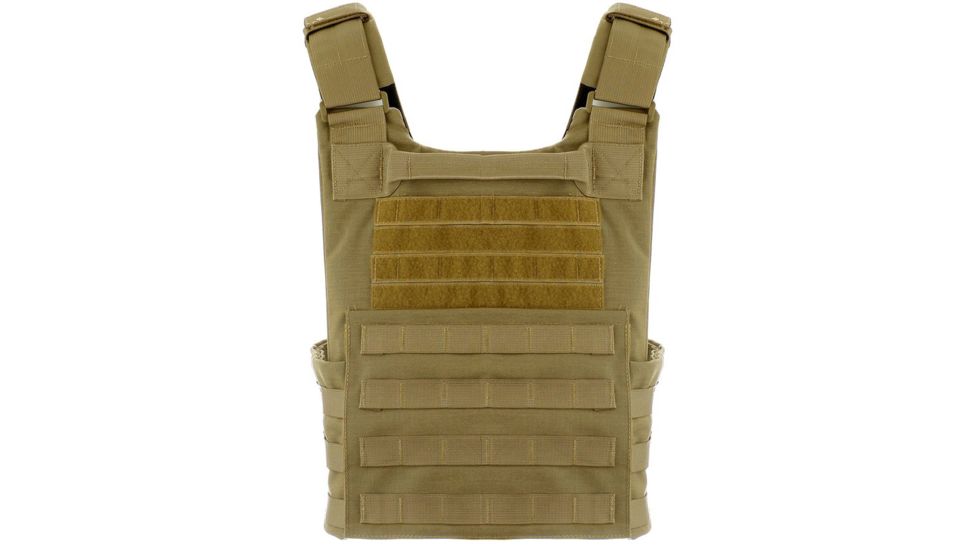 HighCom Armor ACAP Series Rifle Armor Kit Plate Carrier w/Guardian RSTP Ceramic Plates w/UHMWPE Backing/10x12 Shooters Cut/10x12 Shooters Cut, Coyote Tan, 2XL, RAK-830295295