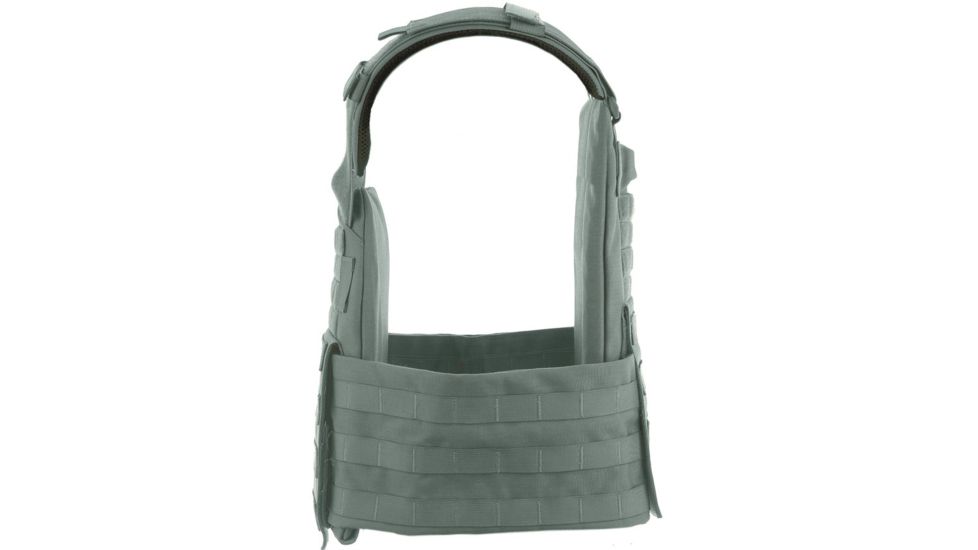 HighCom Armor ACAP Series Rifle Armor Kit Plate Carrier w/Guardian RSTP Ceramic Plates w/UHMWPE Backing/10x12 Shooters Cut/10x12 Full Cut, Foliage Green, 2XL, RAK-838295294