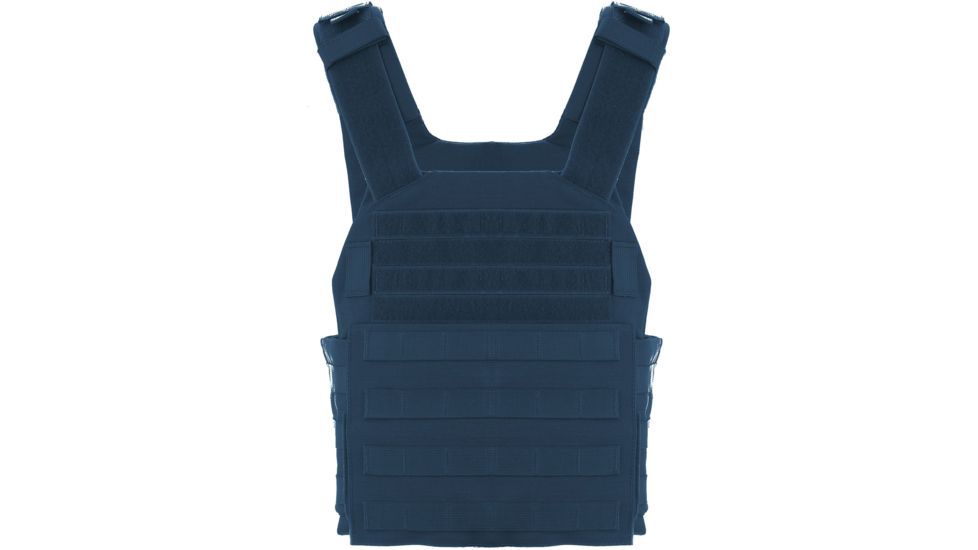 HighCom Armor ACAP Series Rifle Armor Kit Plate Carrier w/Guardian RSTP Ceramic Plates w/UHMWPE Backing/10x12 Shooters Cut/10x12 Full Cut, Navy Blue, 2XL, RAK-834295294