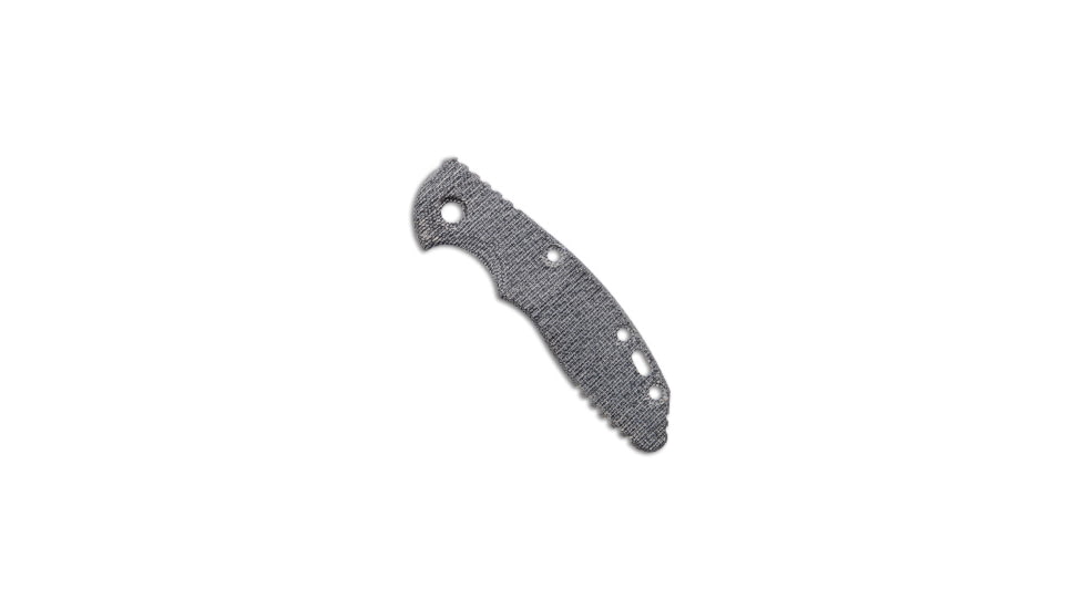 Hinderer Hinderer Knives 3" XM-18 Black Textured Micarta Replacement Scale, Black, adult, BHQ-180230