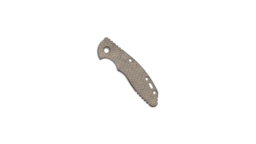 Hinderer Hinderer Knives 3" XM-18 OD Green Textured Micarta Replacement Scale, OD Green, adult, BHQ-179577