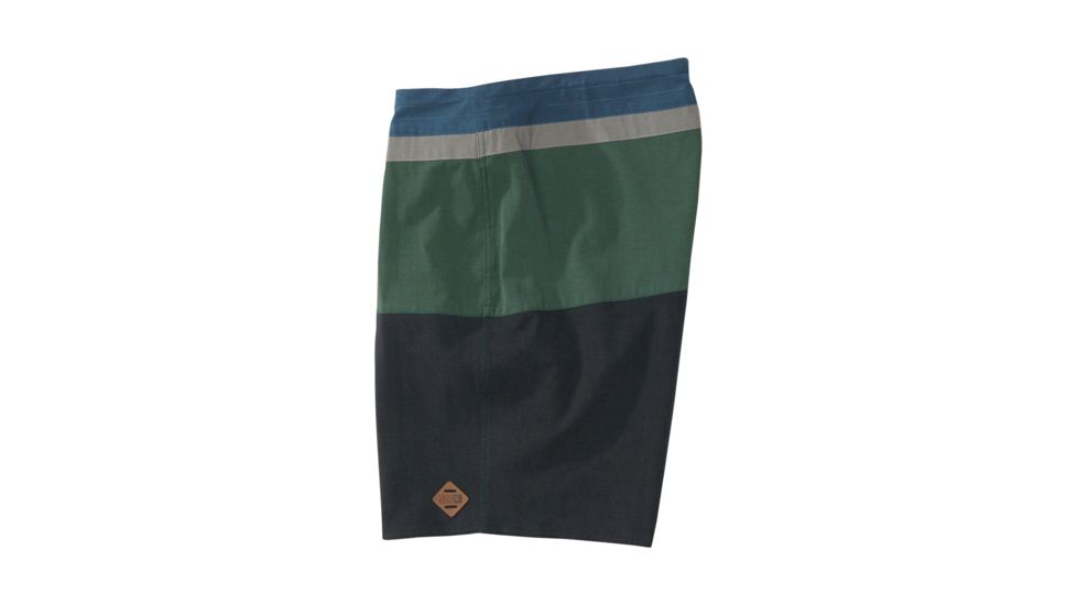 HippyTree Mens Jupiter Trunk Board Shorts, Asphalt, 31 Waist, 2158-ASPHALT-31