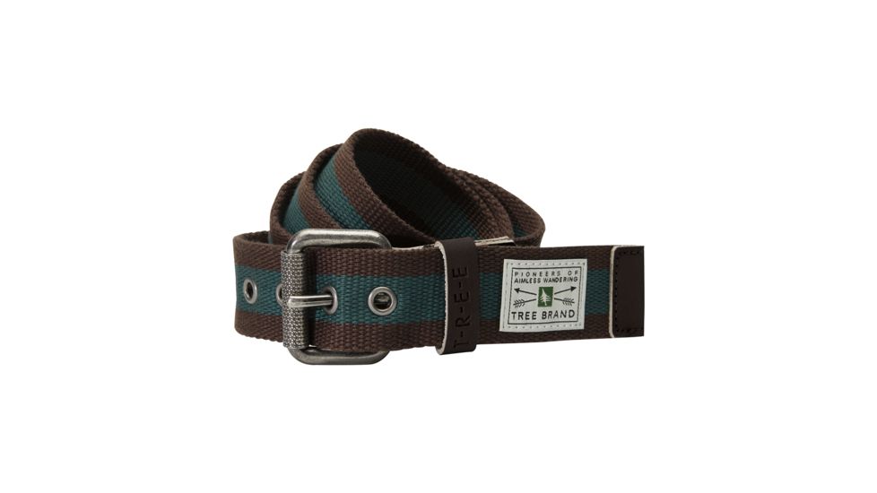 HippyTree Platoon Belt - Mens, Brown, Small/Medium, 2094-BRN-S/M