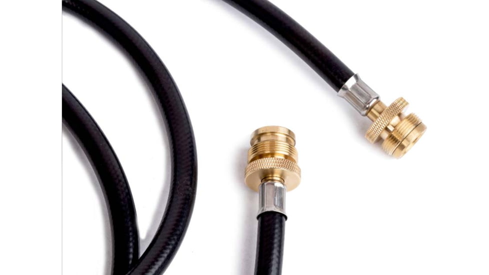 HitchFire Propane Adaptor Hose, Black, Medium, HFG01H0S01