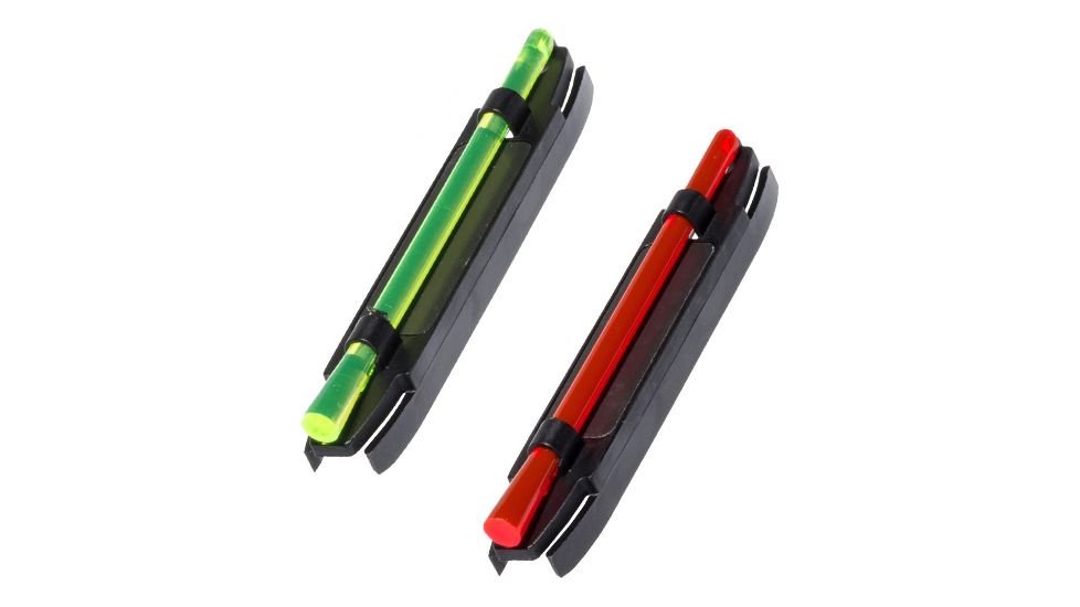 HiViz Magnetic Shotgun Sight, Black, Green, Green 2, Red 2, Green 2, Red 2, Two-Toned Green w/ Red Center Two Diameters, Red
