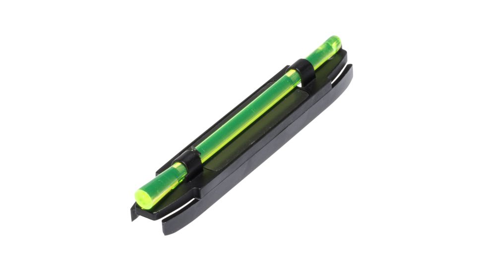 Hiviz Magnetic Shotgun Sights, Ultra Narrow, Red Light Pipe, S300G