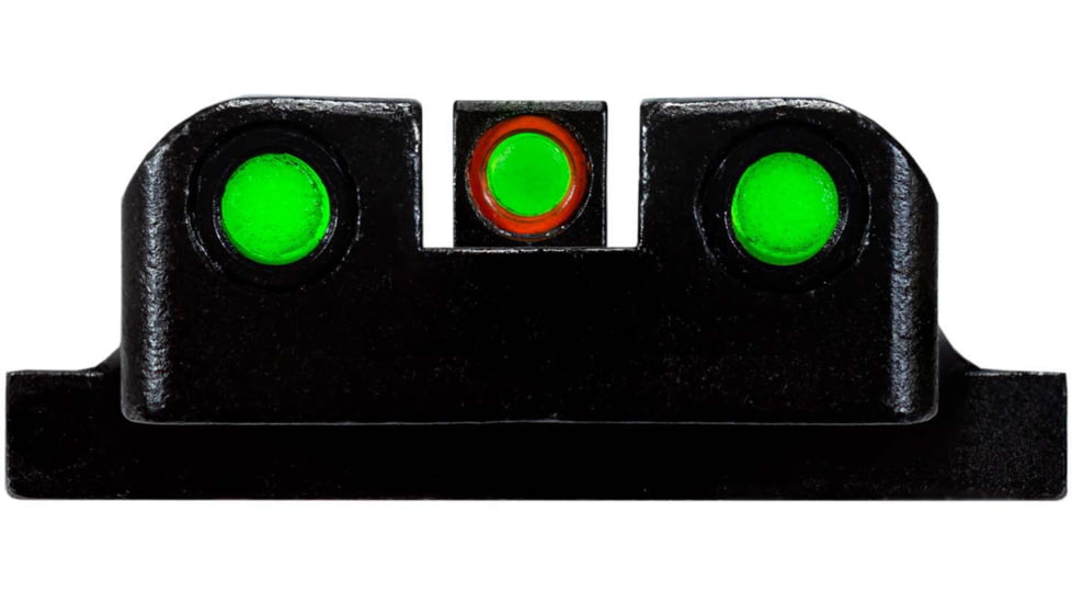 HiViz LiteWave H3 Tritium/Litepipe Pistol Night Sight Set - Fits All S&amp;W M&amp;P Shield In All Calibers, Except M&amp;P CORE/ 22/ Long Slide