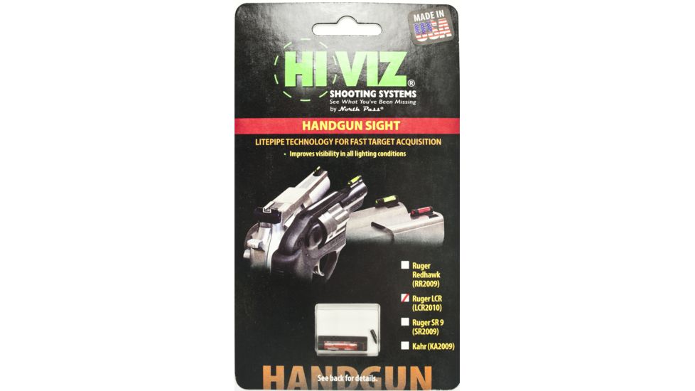 HiViz Ruger LCR Front Sight - Orange LCR2010-O