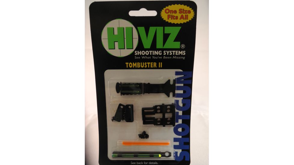Hiviz TB2004 Tombuster II Shotgun Sight, Orange /Green TB2004