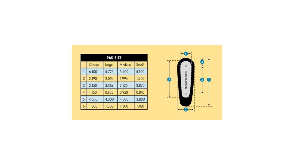 Hiviz XCS1003 - XCoil Recoil Pad Large Sporting XCS1003