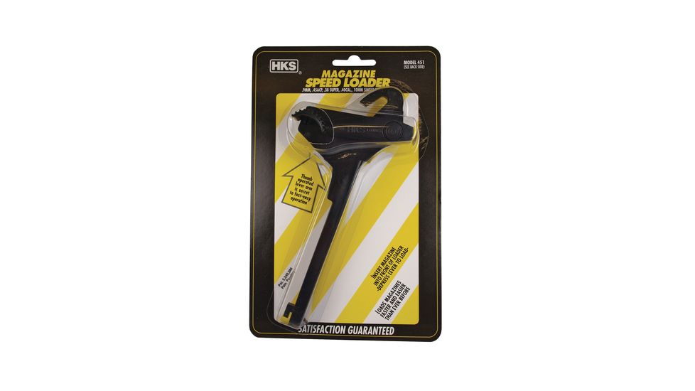 HKS Single Stack Magazine Speedloader, Ruger P90, Sig 220, S&amp;W 10mm, 451