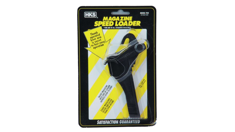 HKS Double Stack Magazine Speedloader, Browning, Ruger, S&amp;W, Sig, Taurus, 940