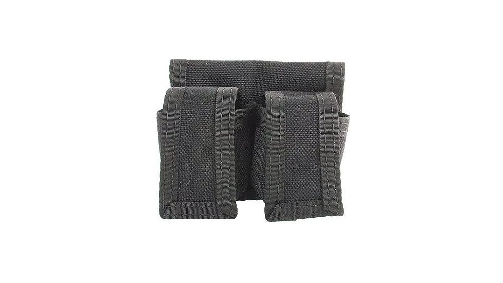 HKS Magazine Speedloader Cases, 10A, Dupont Hytrel, Basket, Black, 203MBB