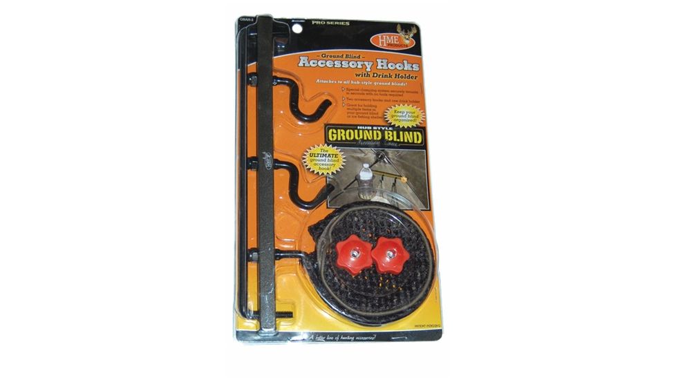 HME Products Ground Blind Accessory Hook DHR and  Hooks, HME-GBAH-2