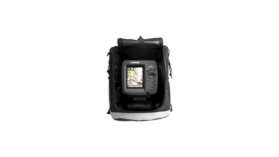 Humminbird 386ci Combo Portable Marine GPS Navigator, 3.5", 256 Colors (8-bit), Sonar Detector 4090401