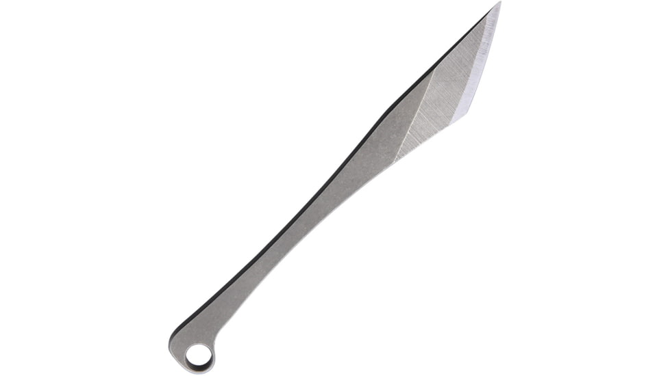 Hoback Knives Dashi Straight Handle Knife, 1.13 stonewash finish CPM-20CV stainless blade, One-piece construction, HOBACK DASHI STRAIGHT HANDLE
