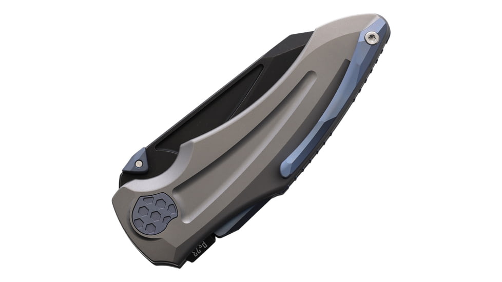 Hoback Knives Sumo Button Lock Gray
