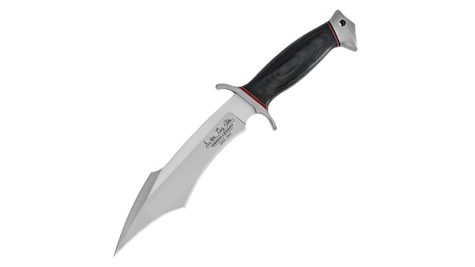 Hobbit Hibben Legacy Ii Fighter, 7Cr17Mov Stainless Steel 8in Blade, Handsome Pakkawood Handle, GH5039