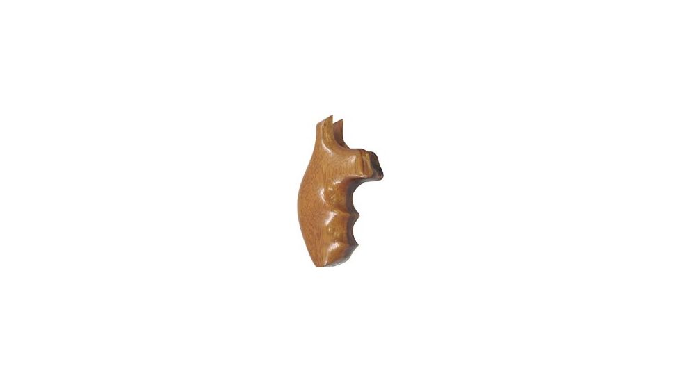 Hogue Goncalo Alves Hardwood Grips S&amp;W J Frame Round Butt 60200