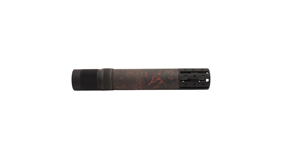 Hogue AR15/M16 Rifle Length FF Forend w/ OM Grip Area/Accessory Attachments, Red Lava 196048