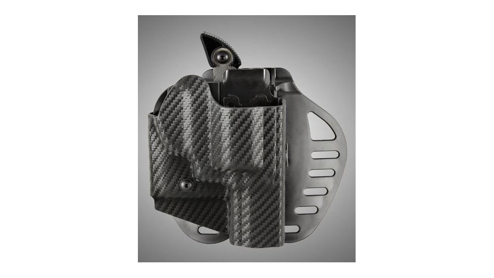 HOGUE ARS Stage 1, Carry S&amp;W J-Frame Right Hand Holster CF Weave, Black 52860