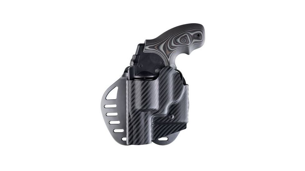 Hogue ARS Stage 1, Carry S&amp;W Polymer Bodygaurd Left Hand Holster CF Weave, Black 52962