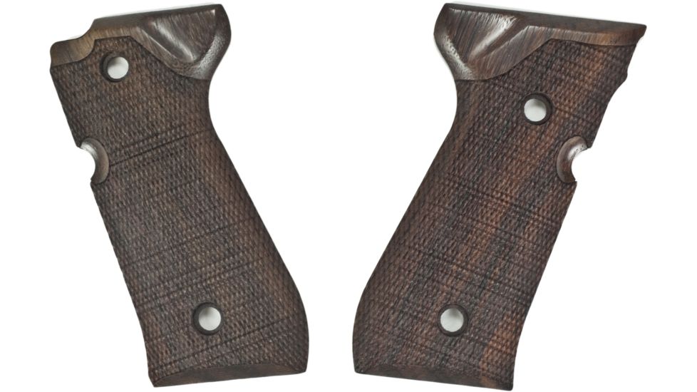 Hogue Beretta 92 Rosewood Checkered Grip 92911