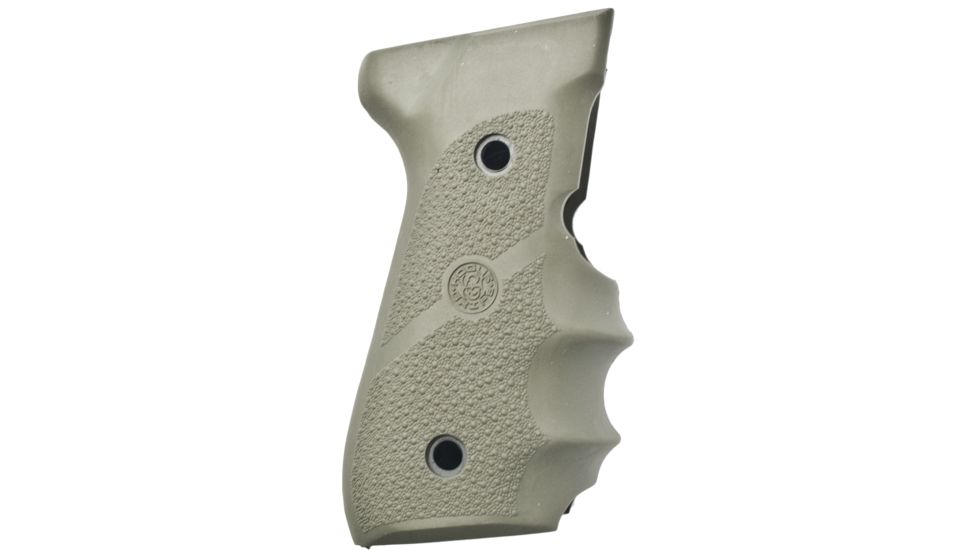 opplanet-hogue-beretta-9296-series-grip-with-finger-grooves-od-green-92001