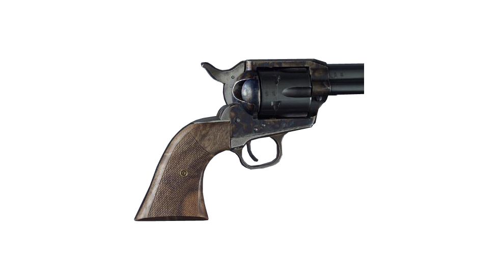 Hogue Colt Single Action Walnut Cowboy Panels, Checkered 50671