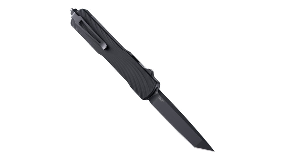 Hogue Counterstrike OTF Automatic Knife, 3.35in, Hard Anodized Aluminum, Tanto, Black G10, Black G10, 34860
