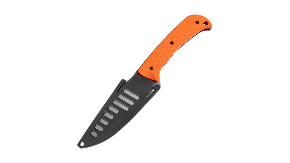 Hogue Extrak XL Fixed Blade Knife, 3.9 in Blade, CPM M4, Plain, Blaze Orange, 35850