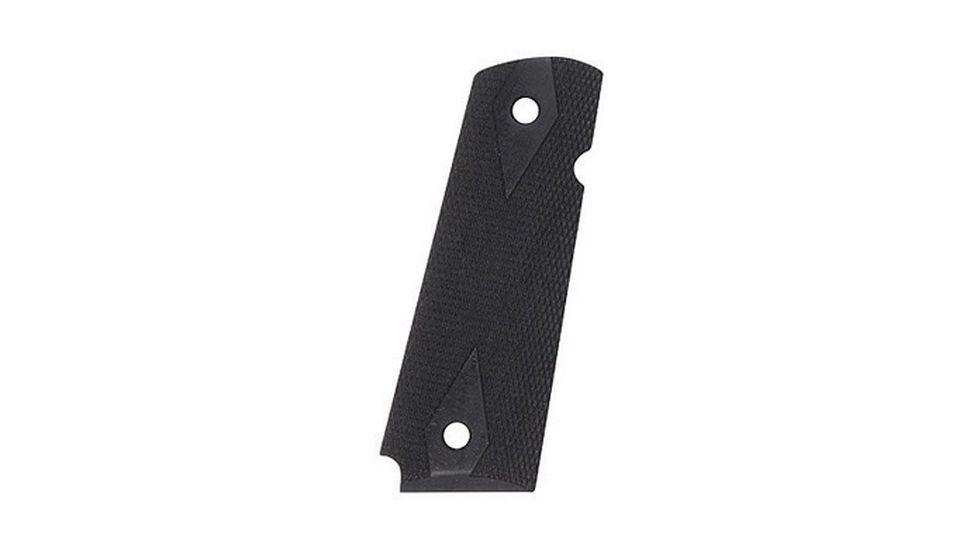 Hogue Govt. Model Ebony Checkered 45219