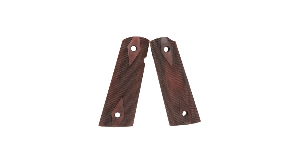 Hogue Govt. Model Pau Ferro S&amp;A Mag Well Checkered 45371