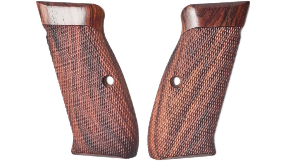 Hogue Gun Grip, CZ-75, CZ-85 P-9, Coco Bolo Checkered 75811