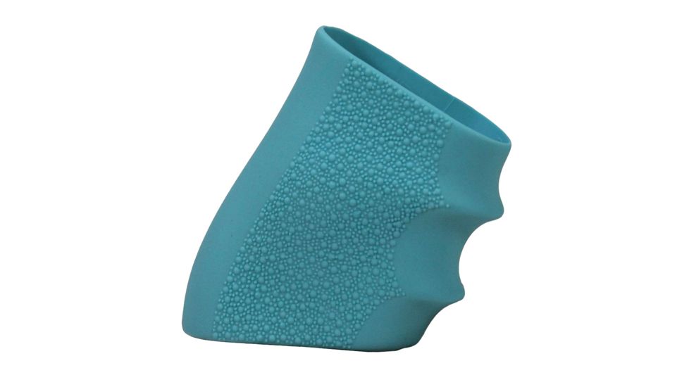 Hogue Handall Beavertail Grip Sleeve, Glock 26/27, Aqua, 18604