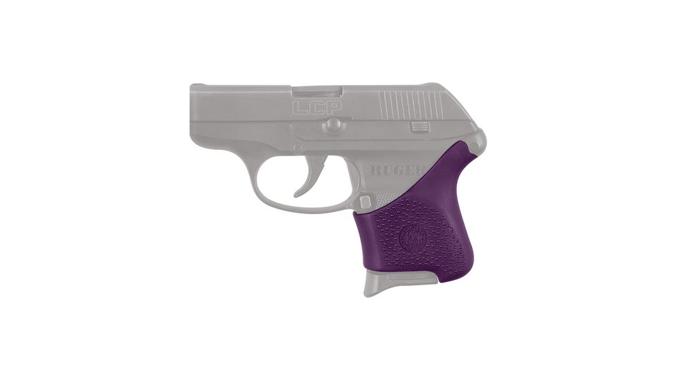 Hogue Handall Hybrid Grip Sleeve For Ruger LCP Purple