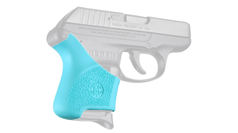 Hogue Handall Hybrid Ruger LCP Grip Sleeve Aqua, Aqua, 18104