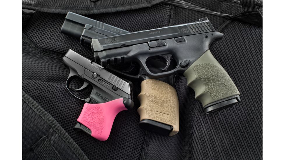 Hogue Handall Hybrid Grip Sleeve, Desert Tan - Springfield XD 9mm / S&amp;W .40 / Sig .357 17303