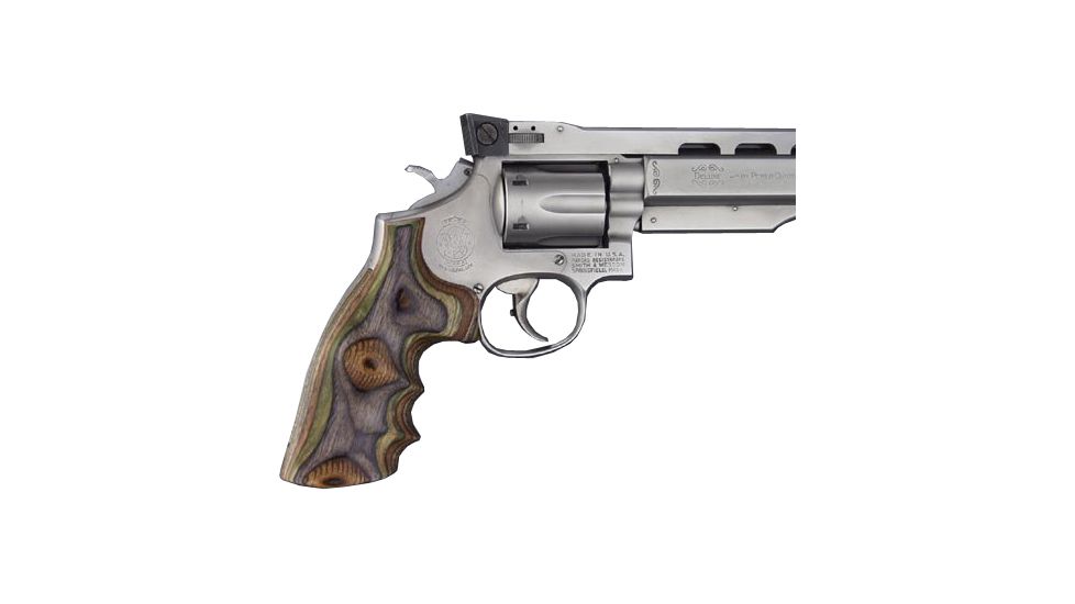 Hogue Handgun Grip, Lamo Camo - S&W K or L Sq. Butt 10400