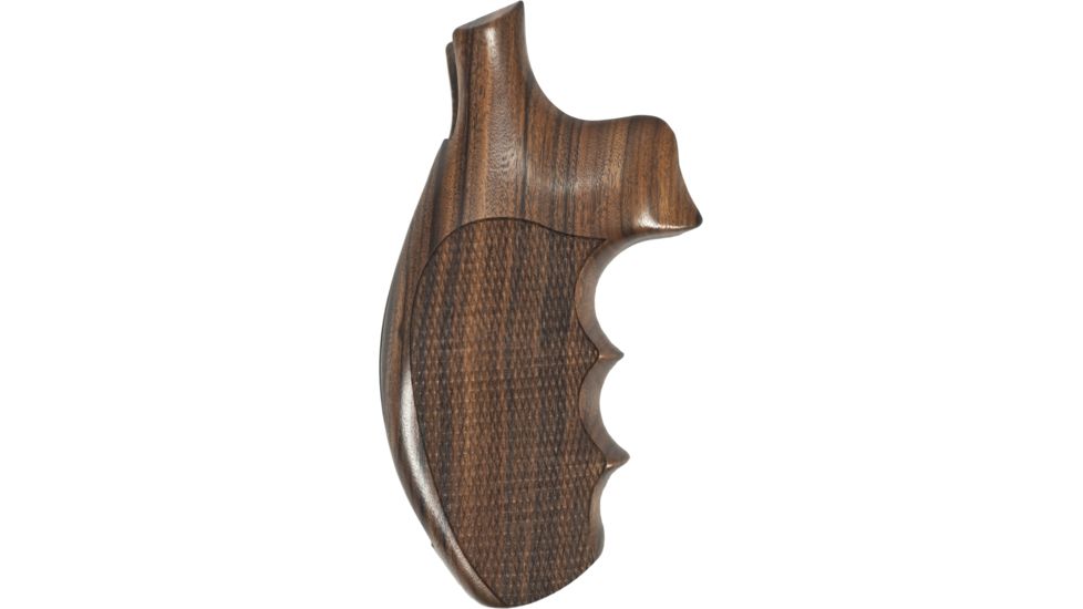 Hogue K or L Rd. Pau Ferro Gun Grip, Checkered 19301