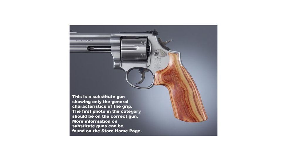 Hogue Detective Special,Tulipwood No finger Groove 48710