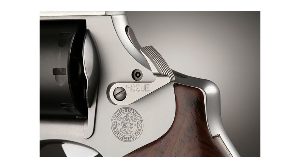 Hogue S&amp;W Long Cylinder Release Stainless Steel 00686