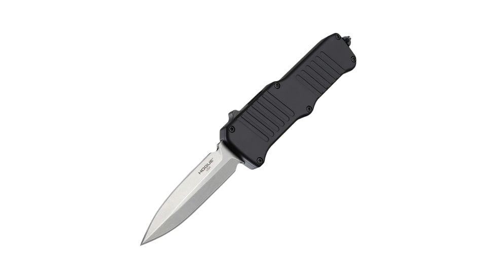 Hogue Mini Incursion 3.1in Out the Front Automatic Folding Knife, Black, NSN 1095-01-598-4343, 54070