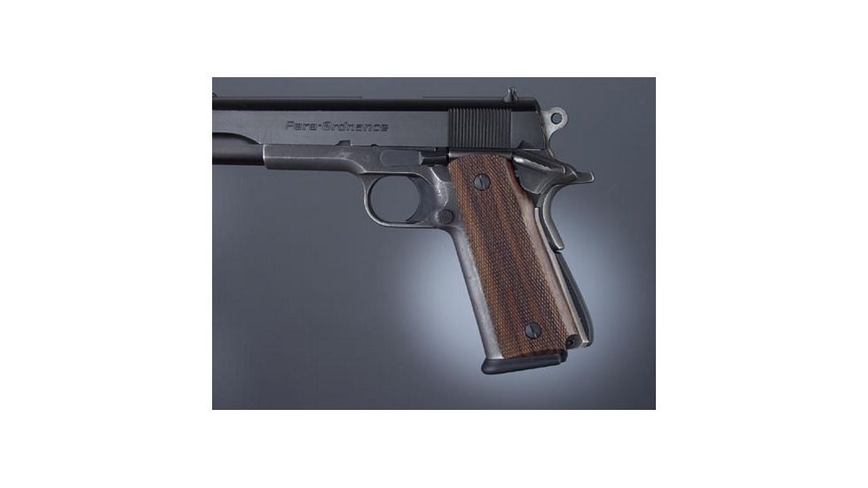 Hogue Para Ordnance P-10 Rosewood Checkered 23911