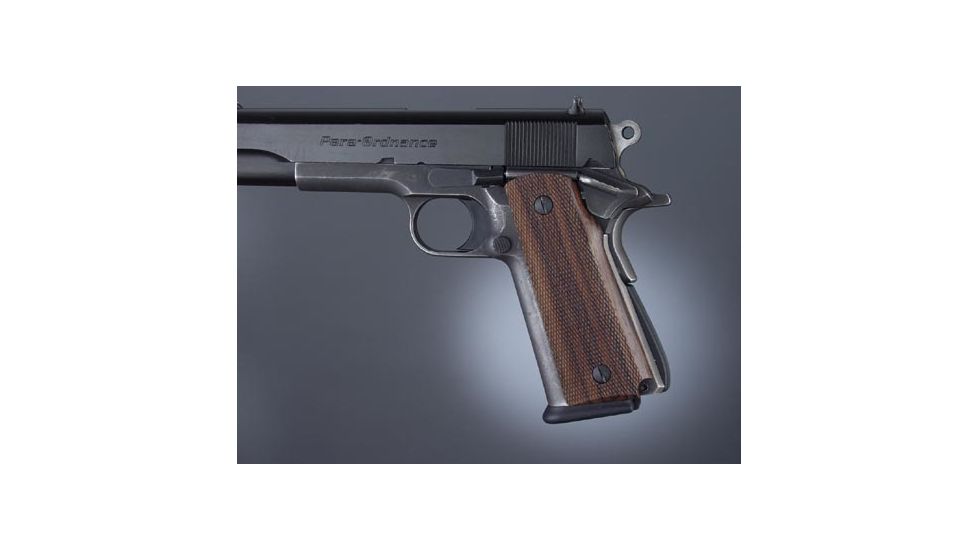 Hogue Para Ordnance P-12 Rosewood Checkered 12911
