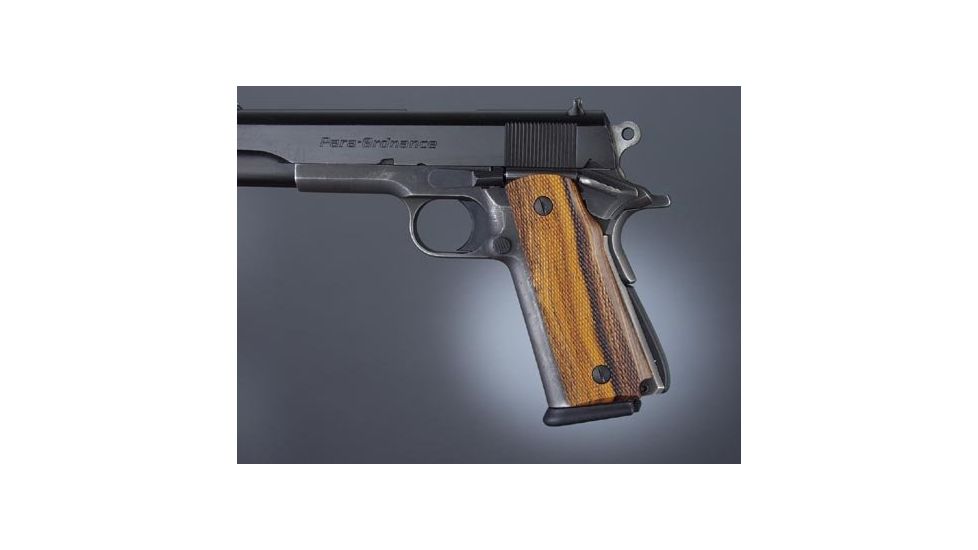 Hogue Para Ordnance P-14 Coco Bolo Checkered 14811