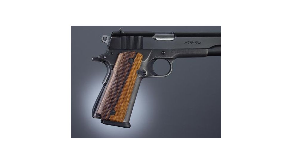 Hogue Para Ordnance P-14 Coco Bolo Checkered 14811